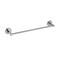 Kibi Circular Bathroom 18" Towel Bar - Chrome KBA1407CH - alternate 1